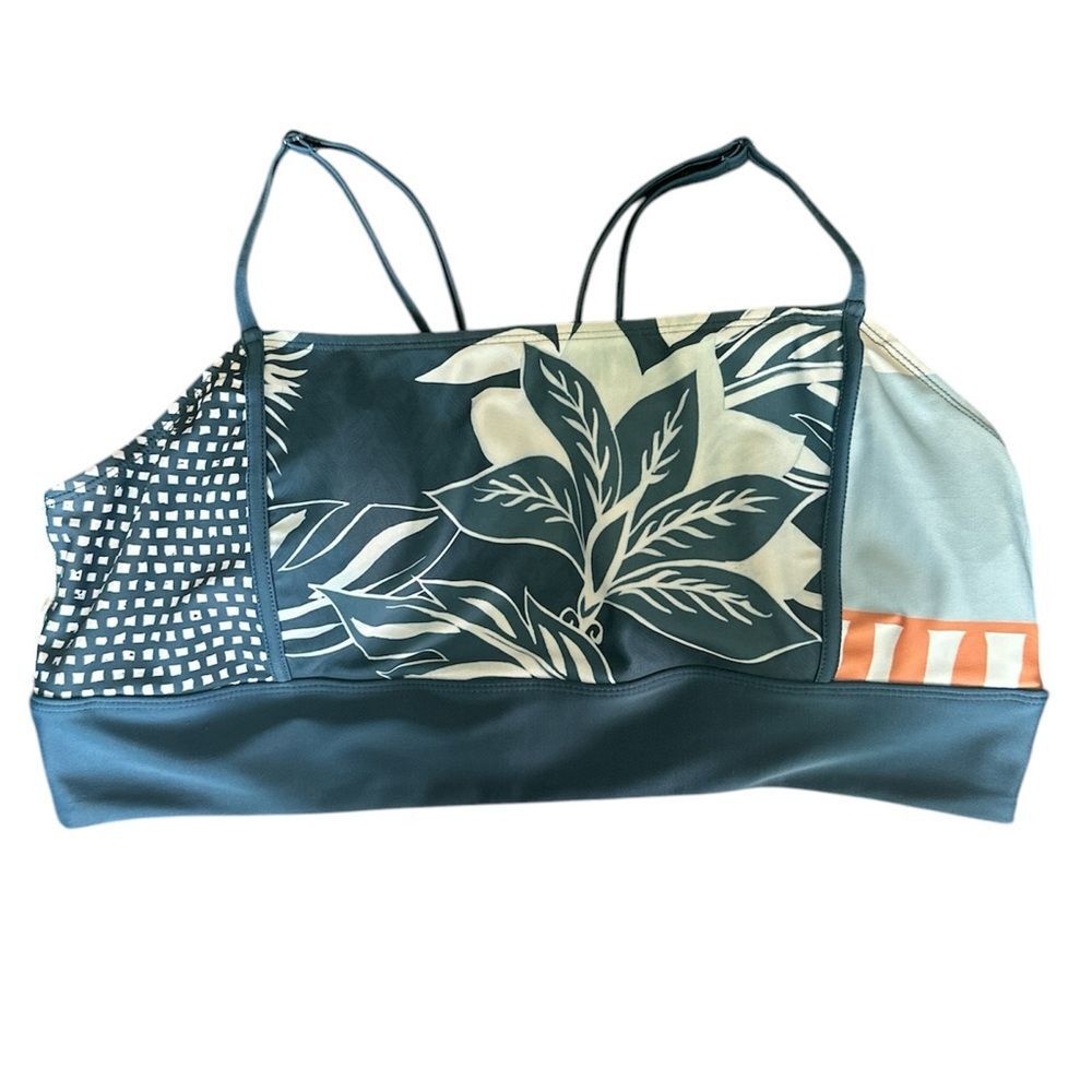 Nani Swimwear Moab Surf Crop Bikini Top Size XL